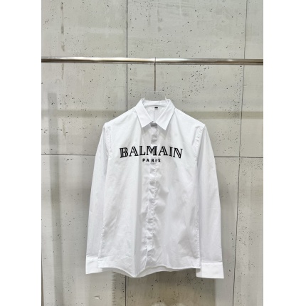 New Arrivals Balmain Long Sleeve Shirts For Men in 206300