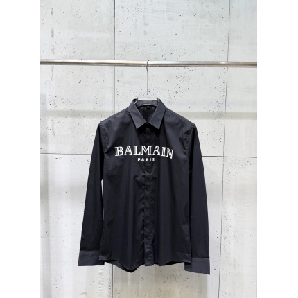 New Arrivals Balmain Long Sleeve Shirts For Men in 206301