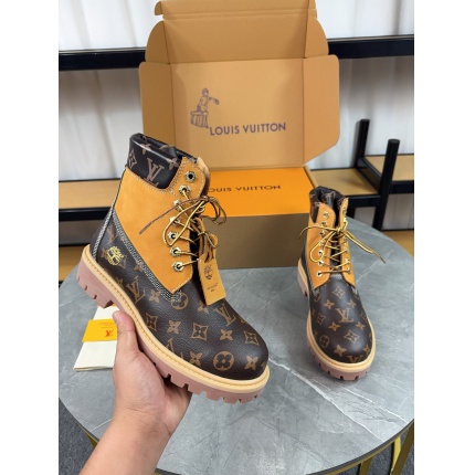 Louis Vuitton x Timberland Boots For Men in 206514