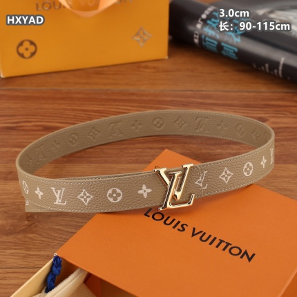 Louis Vuitton AAA Belts women 3.0 in 206561