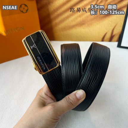 Louis Vuitton AAA Belts men 3.8 in 206568