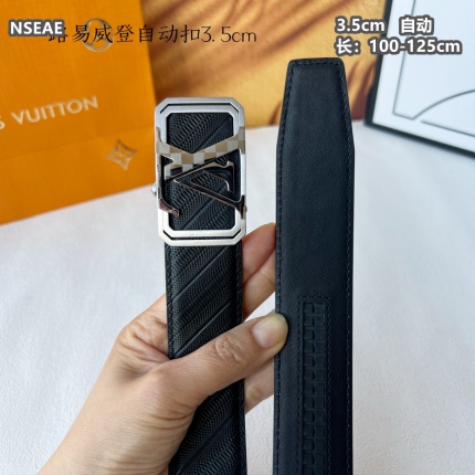Louis Vuitton AAA Belts men 3.8 in 206571