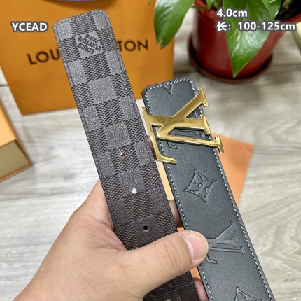 Louis Vuitton AAA Belts men 4.0 in 206581