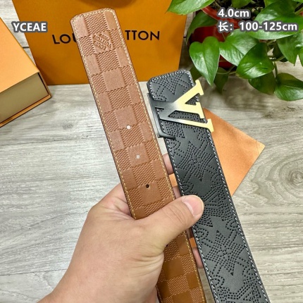 Louis Vuitton AAA Belts men 4.0 in 206586
