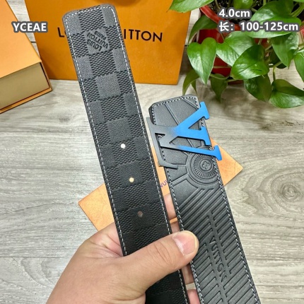 Louis Vuitton AAA Belts men 4.0 in 206587