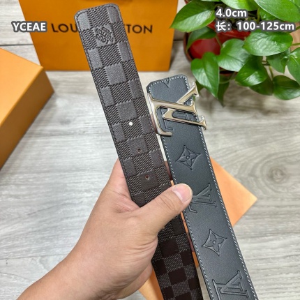 Louis Vuitton AAA Belts men 4.0 in 206589