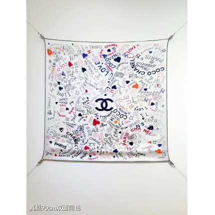 New Arrivals High quality Chanel Silk Scarf in 206660