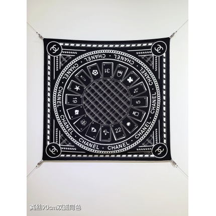 New Arrivals High quality Chanel Silk Scarf in 206661