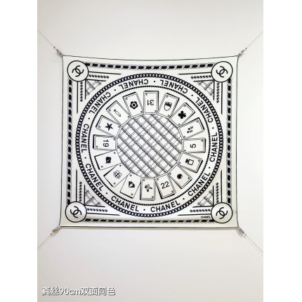 New Arrivals High quality Chanel Silk Scarf in 206662