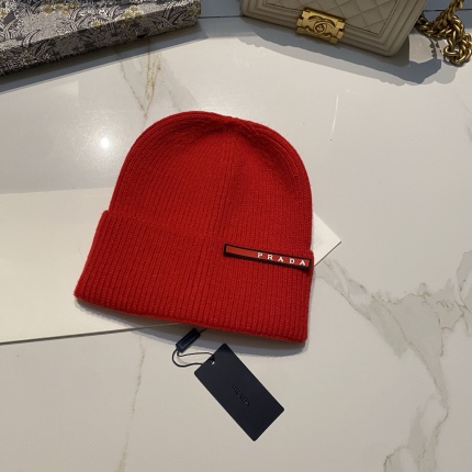 New Arrivals Prada Hats Prada Beanies in 206881