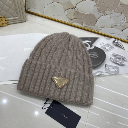 New Arrivals Prada Hats Prada Beanies in 206886