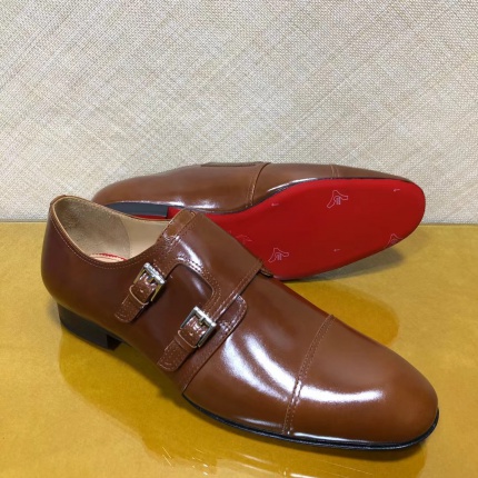 New Arrivals Christian Louboutin Dress lether Shoes For Men in 206974