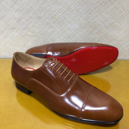 New Arrivals Christian Louboutin Dress lether Shoes For Men in 206975