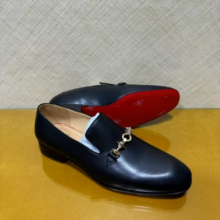 New Arrivals Christian Louboutin Dress lether Shoes For Men in 206978