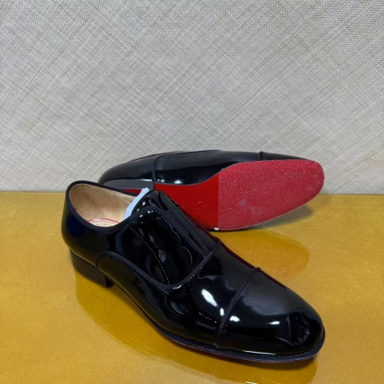 New Arrivals Christian Louboutin Dress lether Shoes For Men in 206979