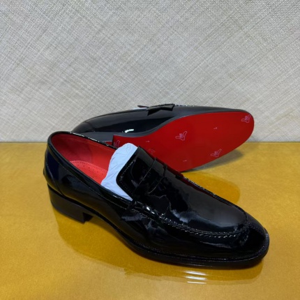 New Arrivals Christian Louboutin Dress lether Shoes For Men in 206980