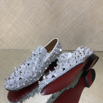 New Arrivals Christian Louboutin Dress lether Shoes For Men in 206984