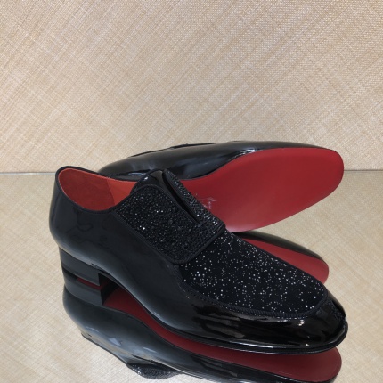 New Arrivals Christian Louboutin Dress lether Shoes For Men in 206986
