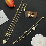 New Arrivals Dior Necklace Dior Braclet Dior Earring A set in 206946