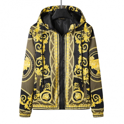 Versace Thin Jackets For Men in 207411