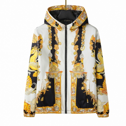 Versace Thin Jackets For Men in 207416