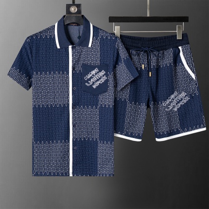 Louis Vuitton Short Tracksuits For Men in 207883
