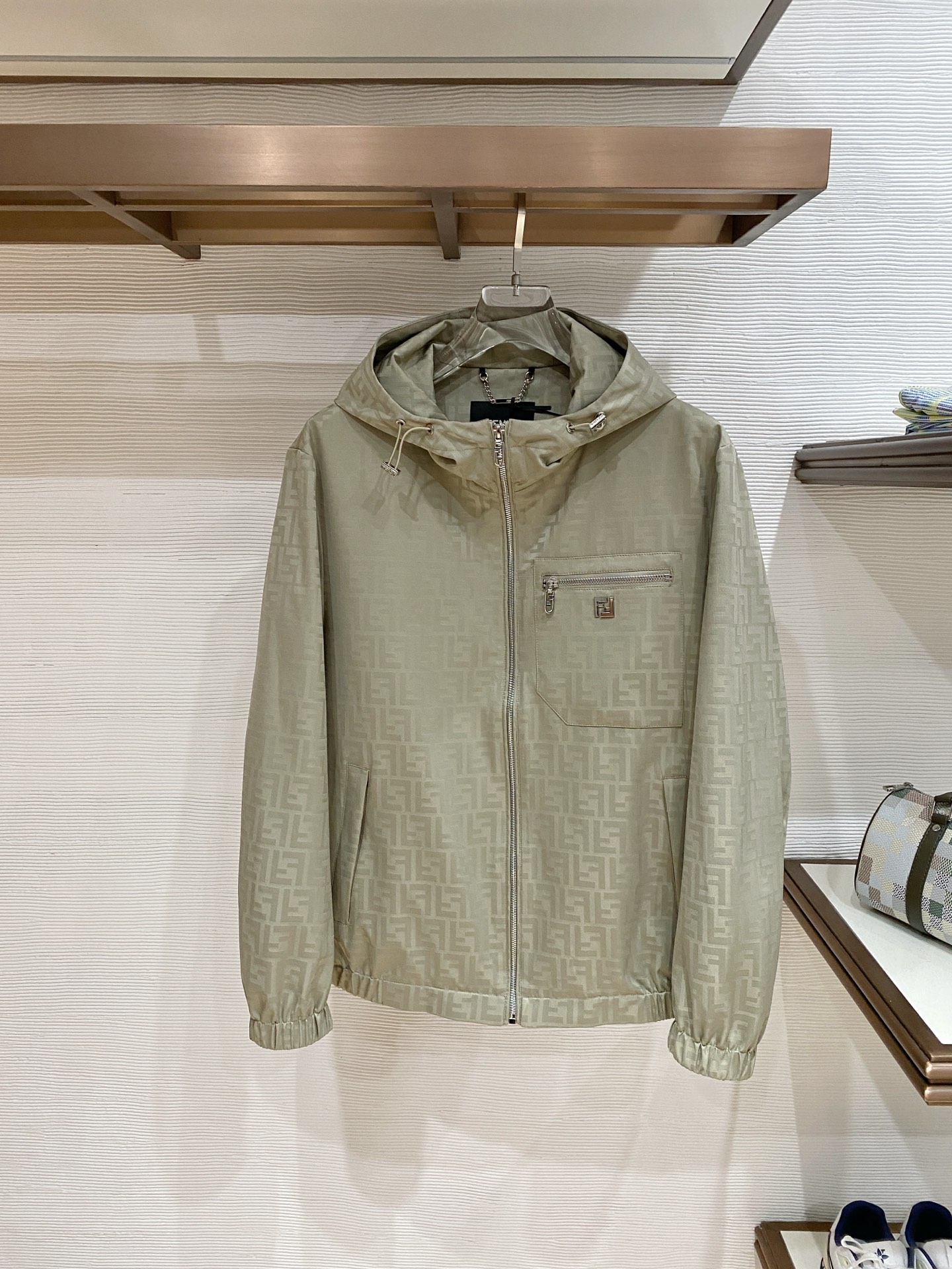 Cheap New Arrivals Fendi High quality Jackets For Men in 207700, $120 USD- [IB207700] - Replica Fendi Jackets For Men