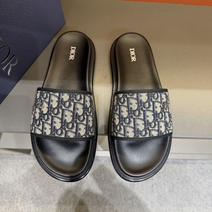 Cheap Dior Slippers For Men in 207988, $50 USD- [IB207988] - Replica Dior Slippers For Men