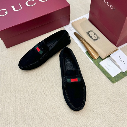 Cheap New Arrivals Gucci Loafers For Men in 208074, $85 USD- [IB208074] - Replica Gucci Loafers And Drivers For Men