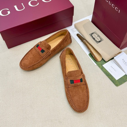 Cheap New Arrivals Gucci Loafers For Men in 208079, $85 USD- [IB208079] - Replica Gucci Loafers And Drivers For Men