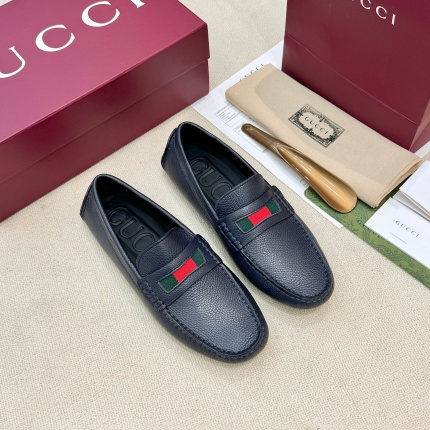 Cheap New Arrivals Gucci Loafers For Men in 208081, $85 USD- [IB208081] - Replica Gucci Loafers And Drivers For Men