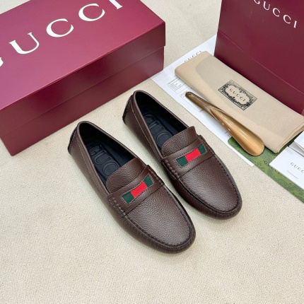 Cheap New Arrivals Gucci Loafers For Men in 208082, $85 USD- [IB208082] - Replica Gucci Loafers And Drivers For Men