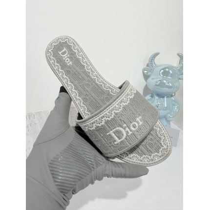 Cheap Dior Slippers For Women in 208137, $55 USD- [IB208137] - Replica Dior Slippers For Women