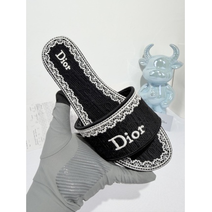 Cheap Dior Slippers For Women in 208138, $55 USD- [IB208138] - Replica Dior Slippers For Women