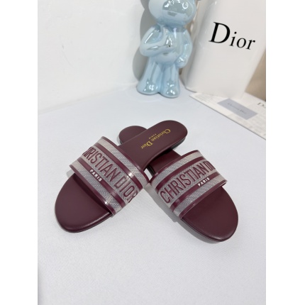 Cheap Dior Slippers For Women in 208144, $55 USD- [IB208144] - Replica Dior Slippers For Women