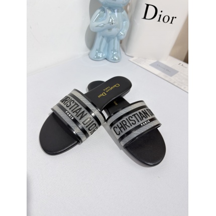 Cheap Dior Slippers For Women in 208145, $55 USD- [IB208145] - Replica Dior Slippers For Women