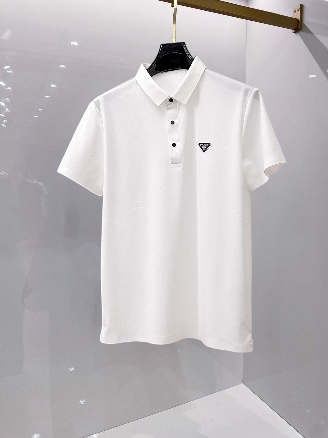 Cheap New Arrivals Prada Polo T-shirts For Men Business Tshirts in 207972, $40 USD- [IB207972] - Replica Prado polo T-shirts for Men