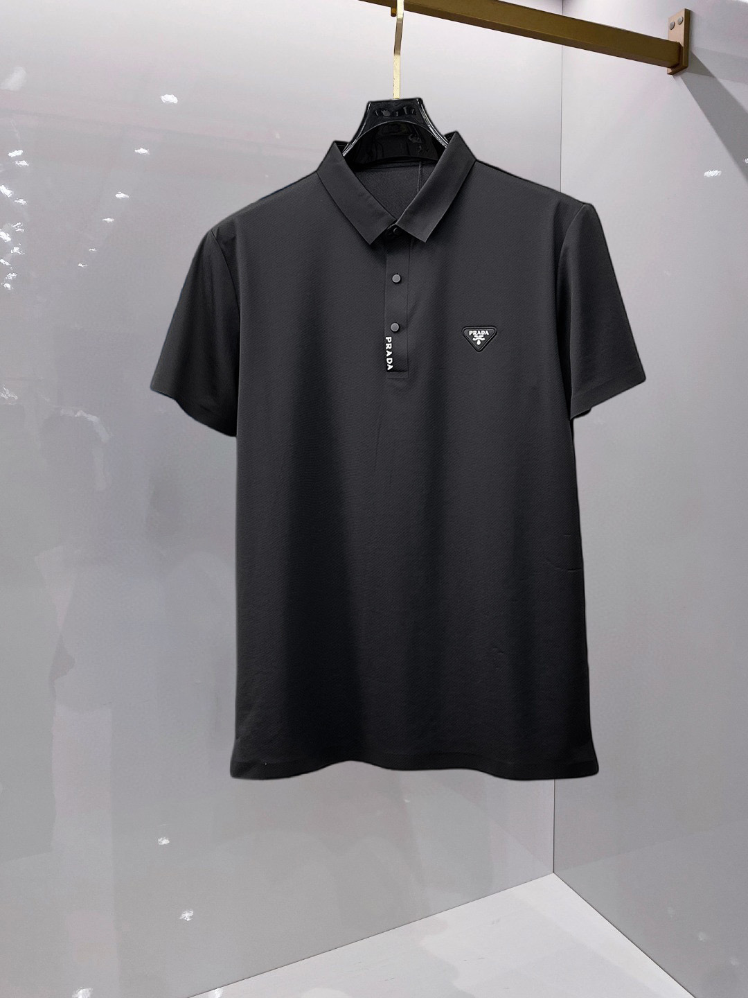Cheap New Arrivals Prada Polo T-shirts For Men Business Tshirts in 207973, $40 USD- [IB207973] - Replica Prado polo T-shirts for Men
