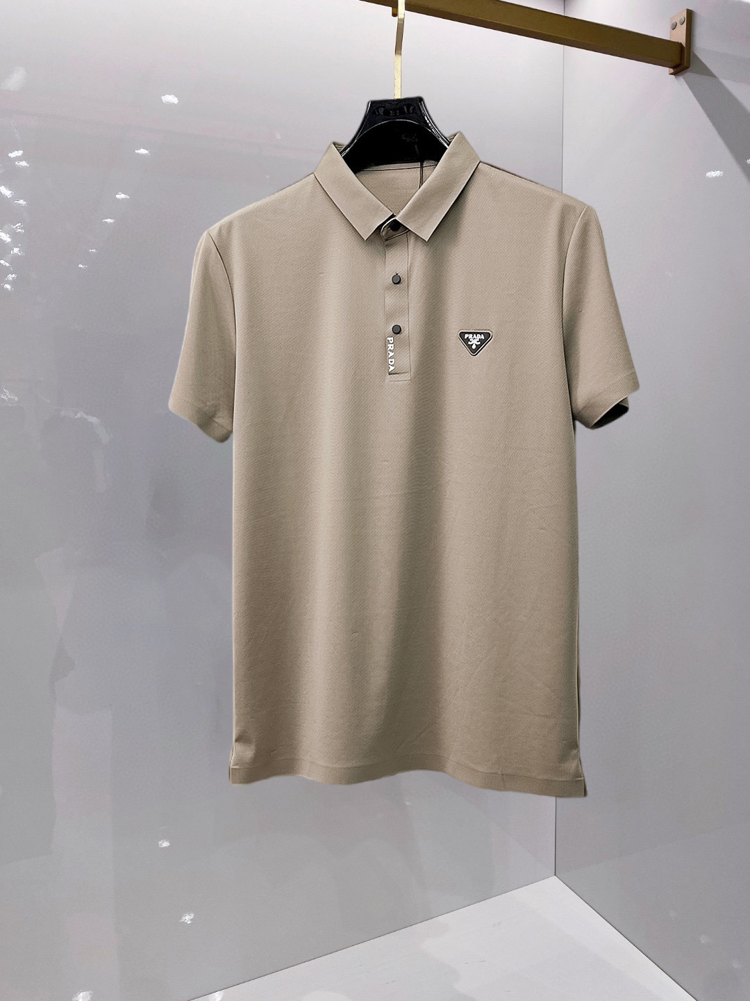 Cheap New Arrivals Prada Polo T-shirts For Men Business Tshirts in 207974, $40 USD- [IB207974] - Replica Prado polo T-shirts for Men