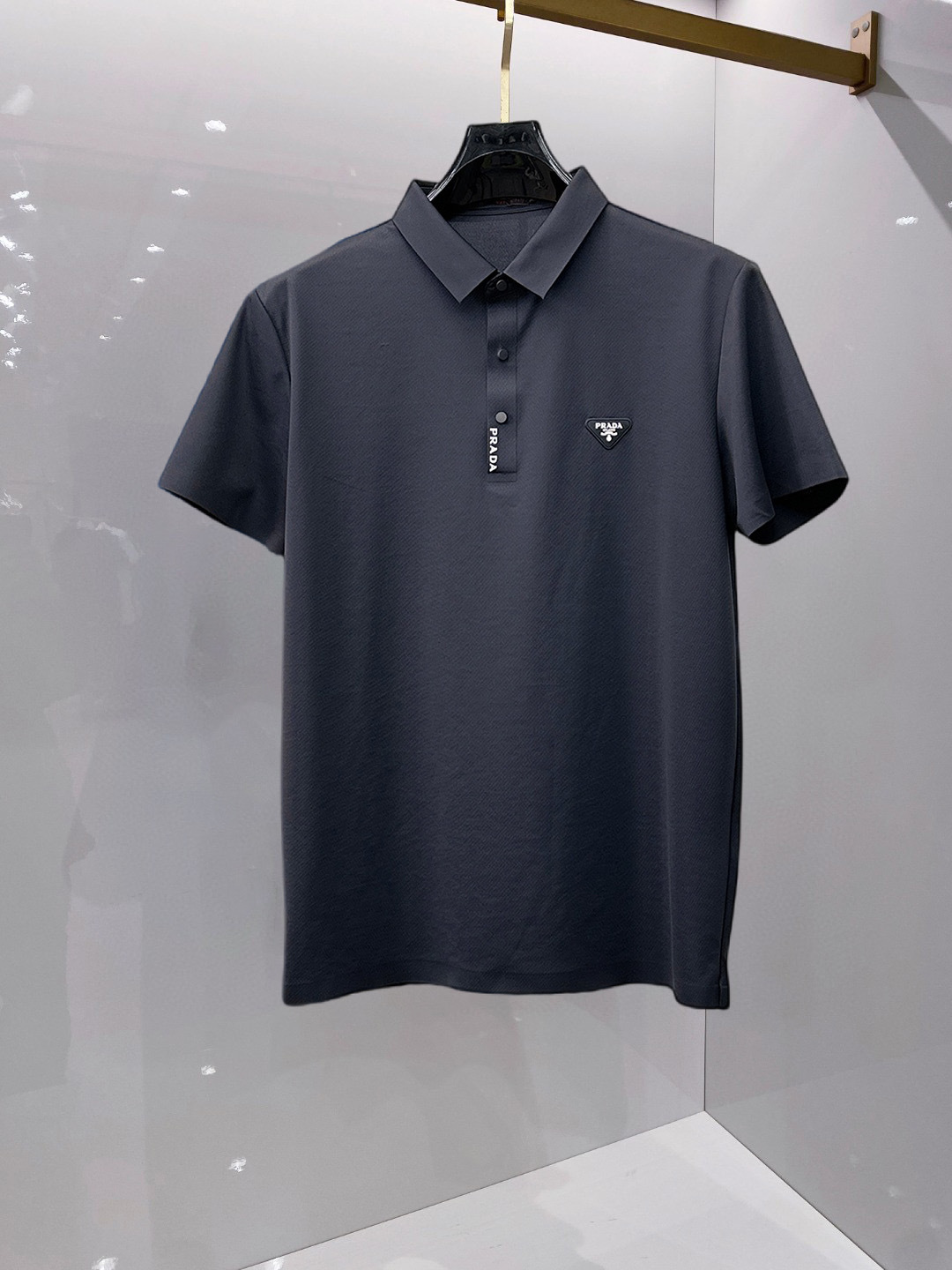 Cheap New Arrivals Prada Polo T-shirts For Men Business Tshirts in 207975, $40 USD- [IB207975] - Replica Prado polo T-shirts for Men