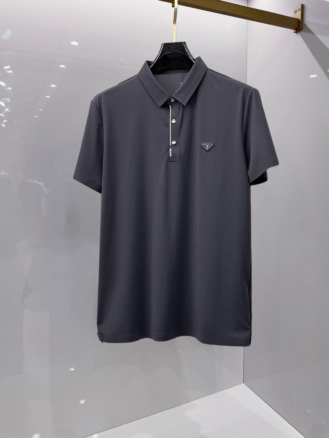 Cheap New Arrivals Prada Polo T-shirts For Men Business Tshirts in 207977, $40 USD- [IB207977] - Replica Prado polo T-shirts for Men