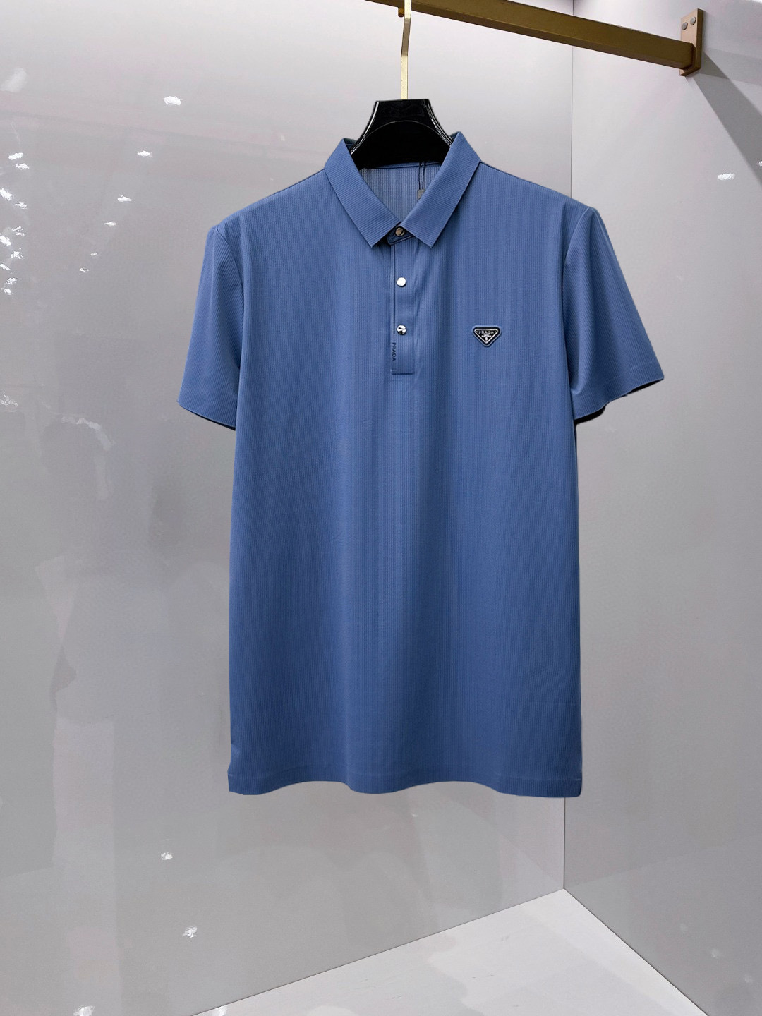 Cheap New Arrivals Prada Polo T-shirts For Men Business Tshirts in 207978, $40 USD- [IB207978] - Replica Prado polo T-shirts for Men