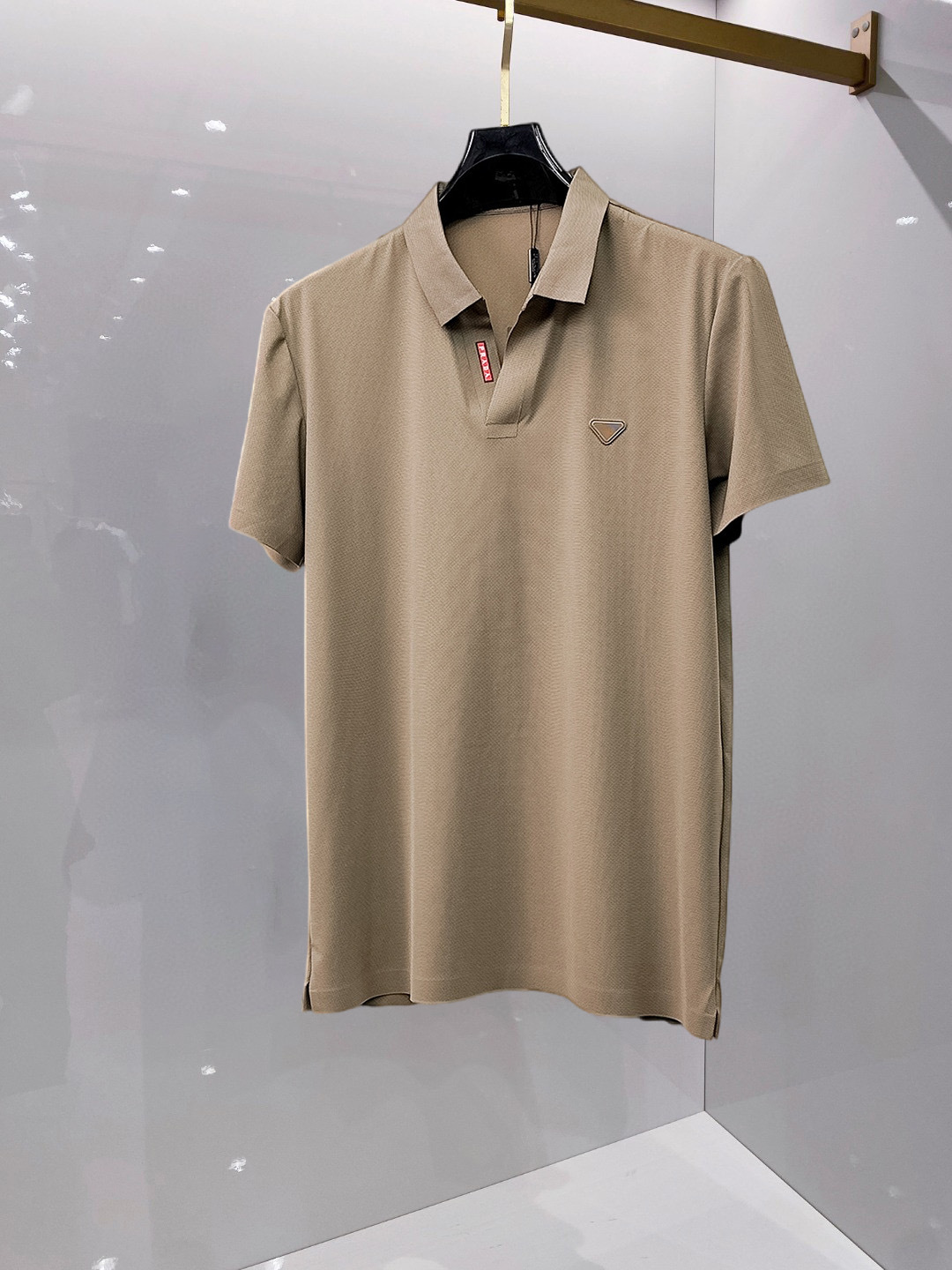 Cheap New Arrivals Prada Polo T-shirts For Men Business Tshirts in 207979, $40 USD- [IB207979] - Replica Prado polo T-shirts for Men