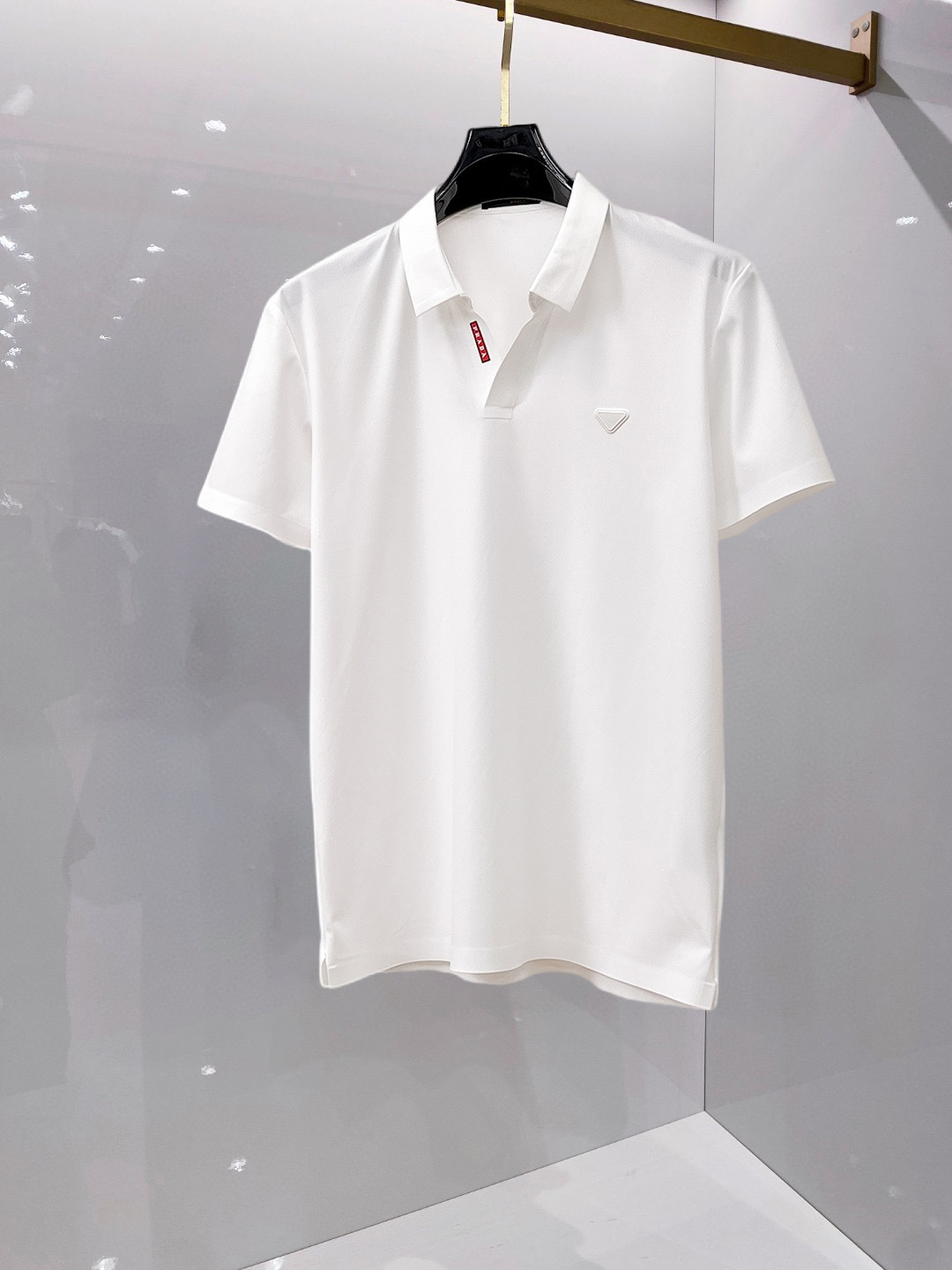 Cheap New Arrivals Prada Polo T-shirts For Men Business Tshirts in 207982, $40 USD- [IB207982] - Replica Prado polo T-shirts for Men