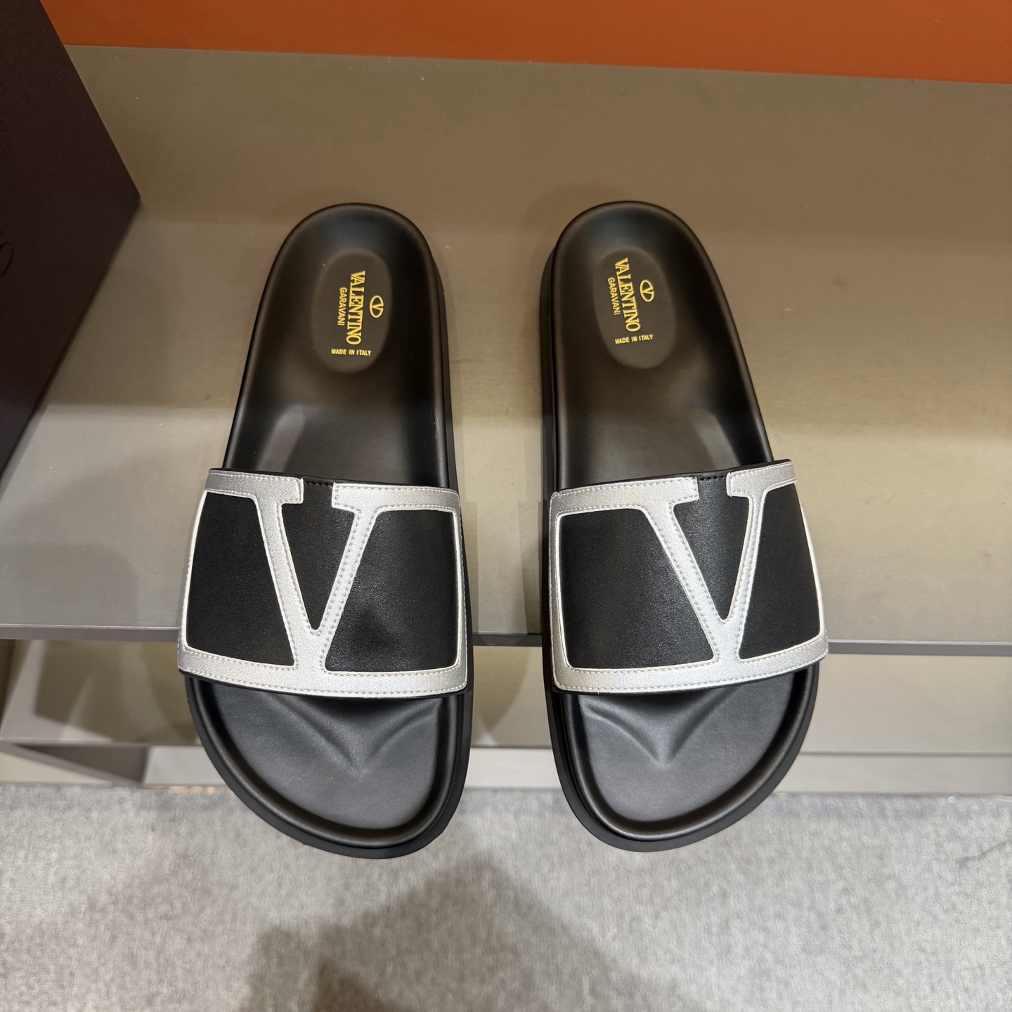 Cheap Valentino Slippers Men in 208016, $55 USD- [IB208016] - Replica Valentino Slippers Men