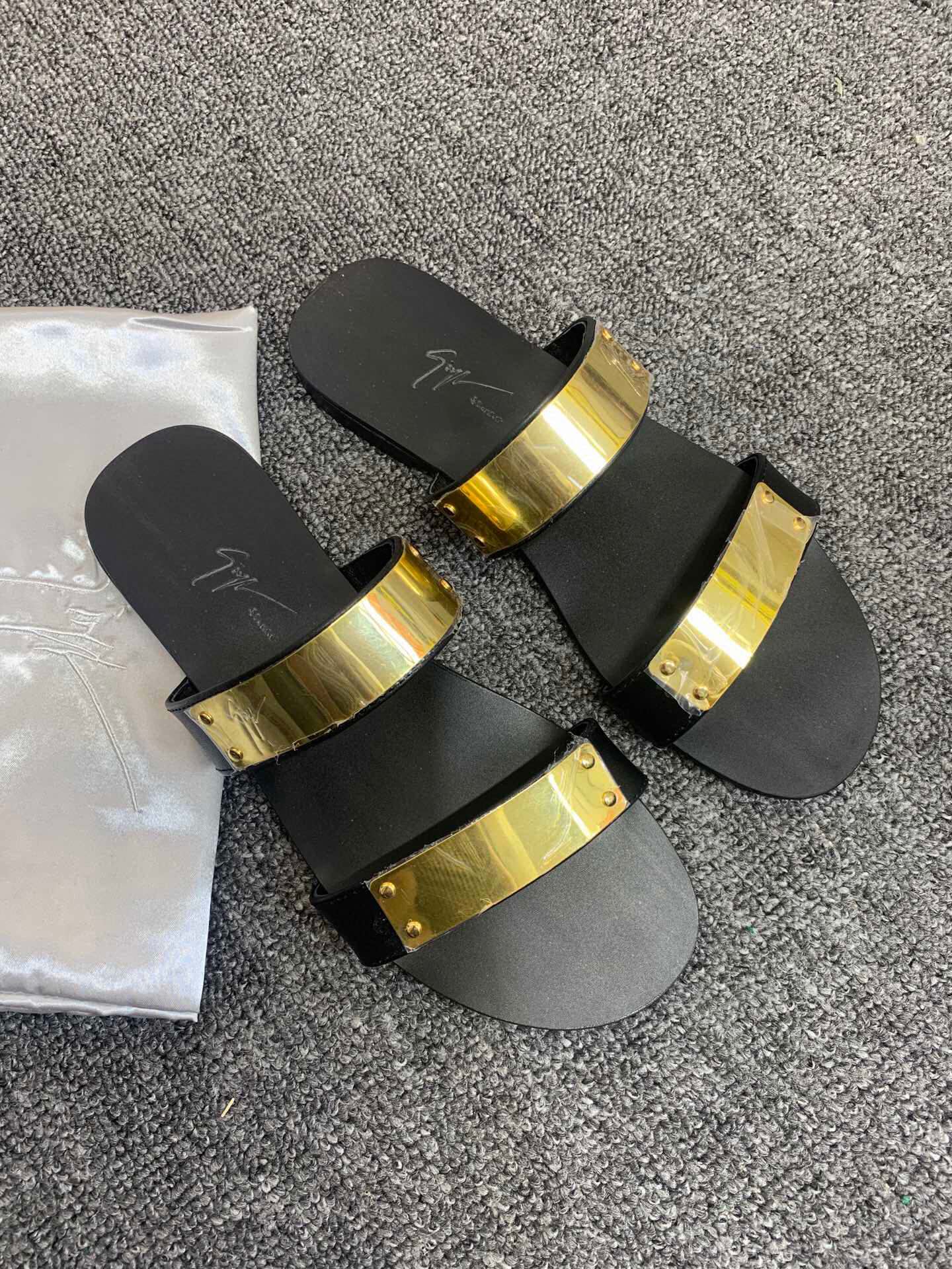 Cheap New Arrivals Giuseppe Zanot Slippers GZ Slides For Men in 208087, $60 USD- [IB208087] - Replica Giuseppe Zanot Loafers For Men