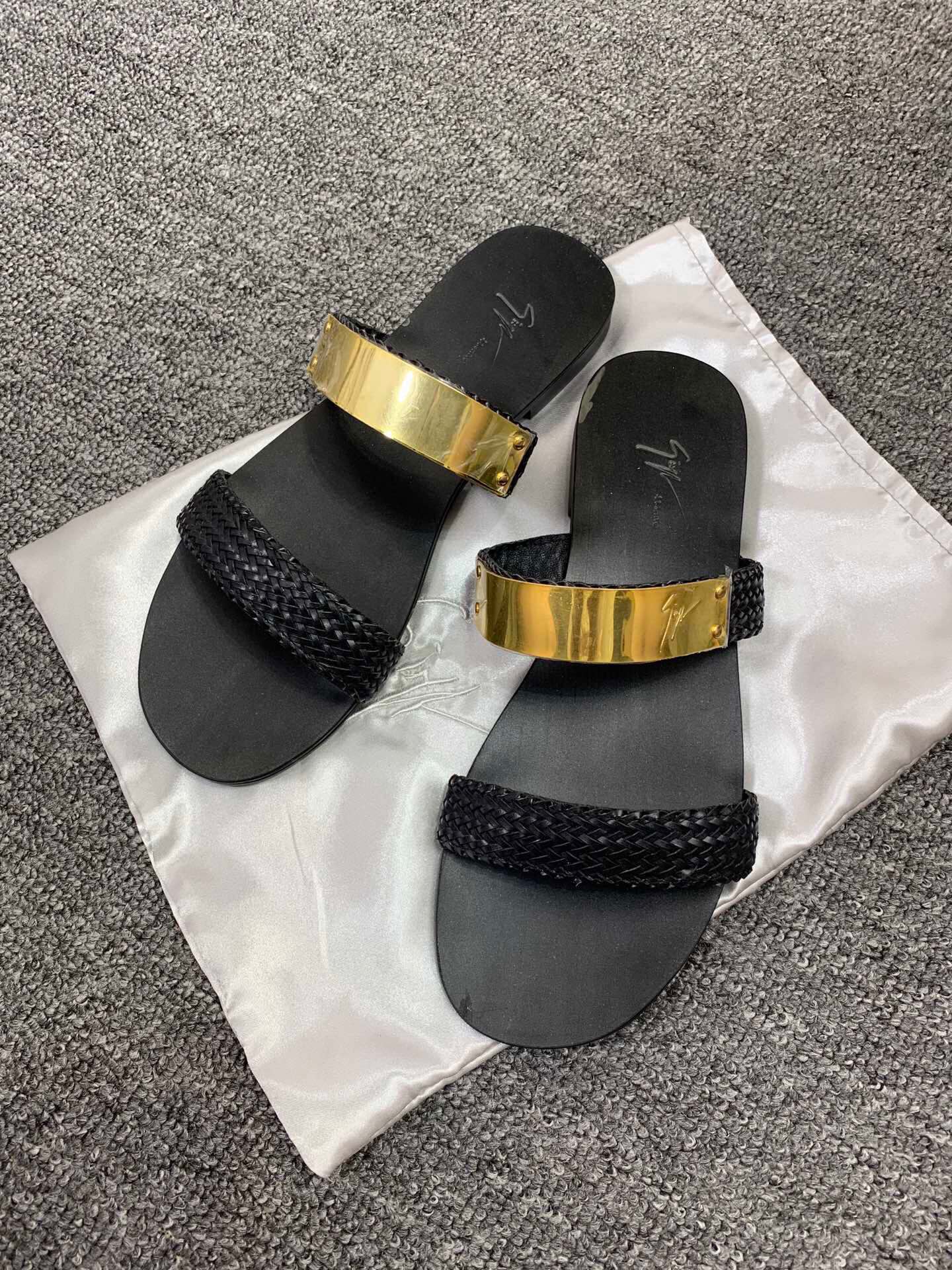 Cheap New Arrivals Giuseppe Zanot Slippers GZ Slides For Men in 208091, $60 USD- [IB208091] - Replica Giuseppe Zanot Loafers For Men