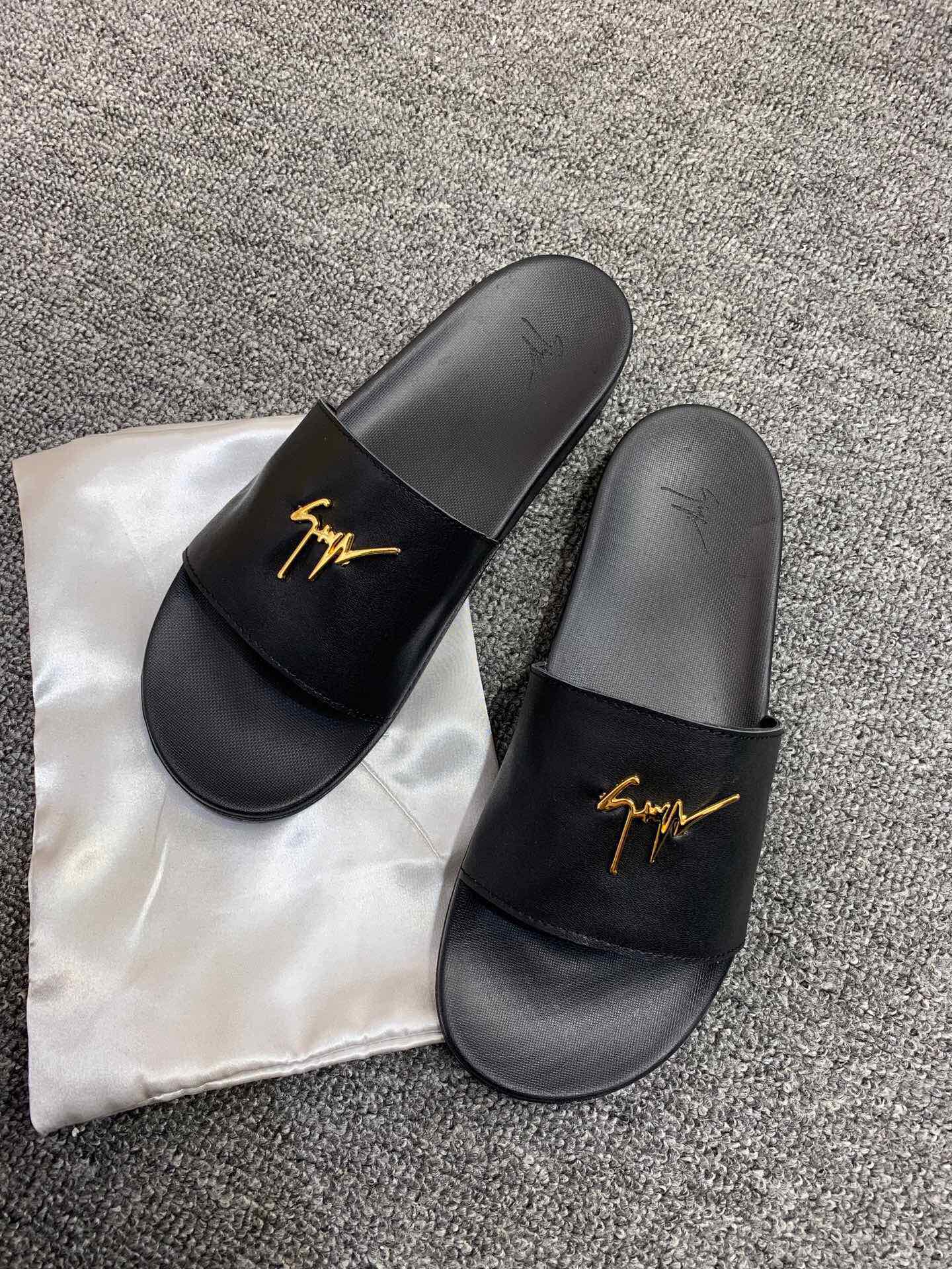 Cheap New Arrivals Giuseppe Zanot Slippers GZ Slides For Men in 208094, $60 USD- [IB208094] - Replica Giuseppe Zanot Loafers For Men