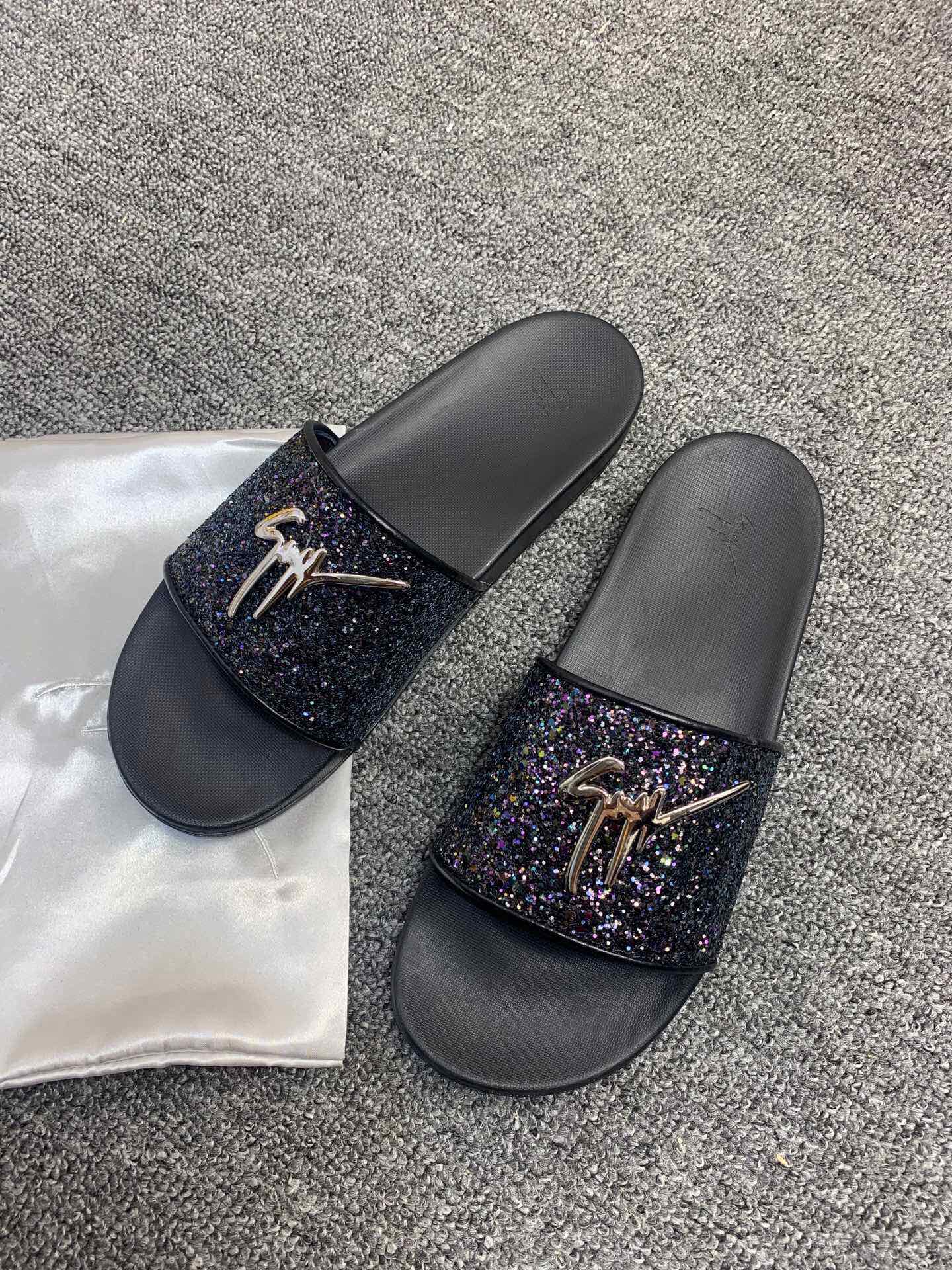 Cheap New Arrivals Giuseppe Zanot Slippers GZ Slides For Men in 208095, $60 USD- [IB208095] - Replica Giuseppe Zanot Loafers For Men