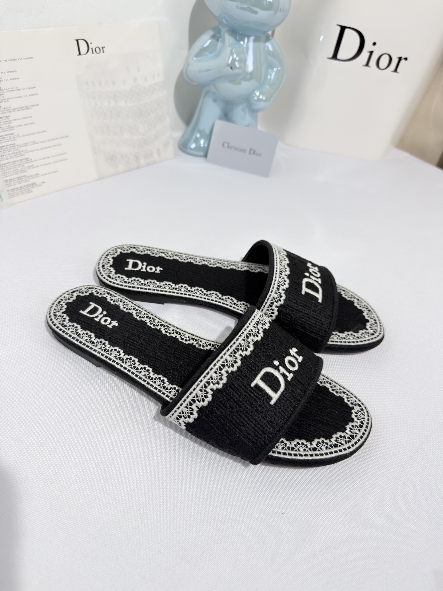 Cheap Dior Slippers For Women in 208138, $55 USD- [IB208138] - Replica Dior Slippers For Women
